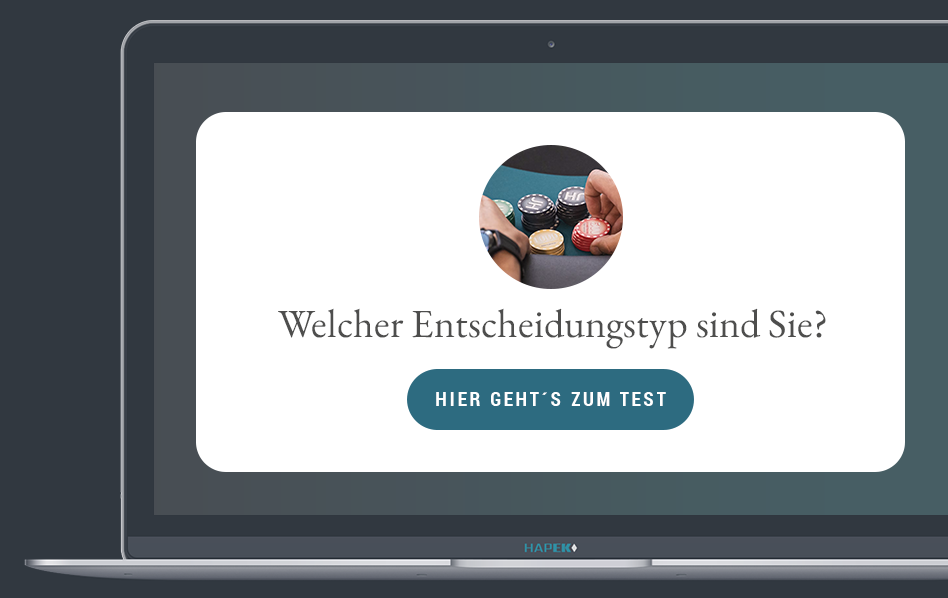 Welcher Entscheidungstyp sind Sie?